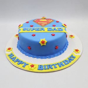 Super Hero Cake ( Superman Theme )